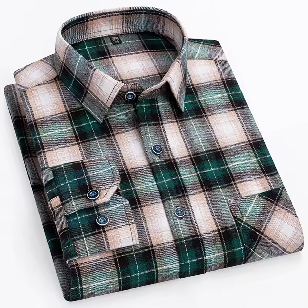ModishRoute Men's Casual Wear Checked Shirt