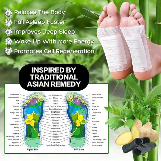 Detox Foot Patches Pads for Body Stress Relief (Set of 40) Buy 1 Get 1 Free