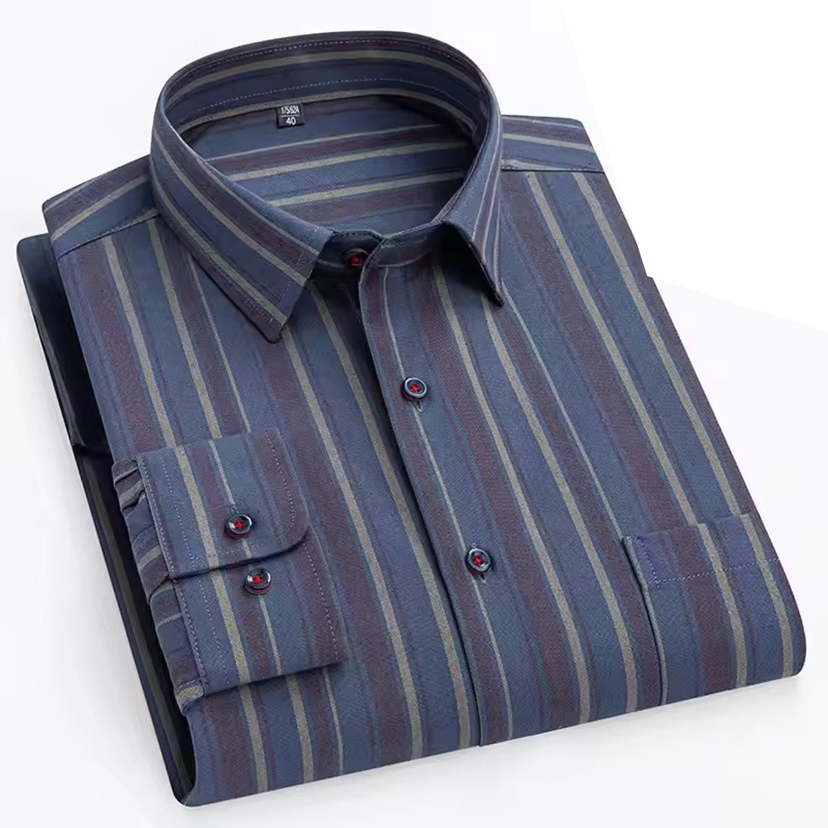 Men's Stylish Striped Casual Shirt
