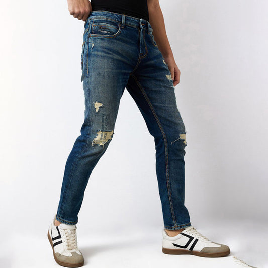 Light Blue Men’s Jeans – Regular Fit – Everyday Wear