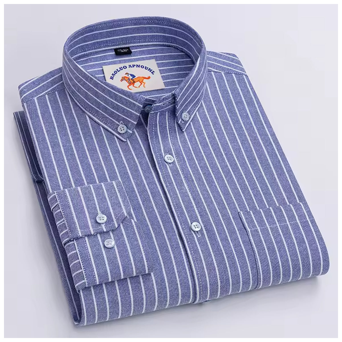 Modern Stripe Soft Cotton Shirt for Men | Breathable Fabric with Elegant Design |