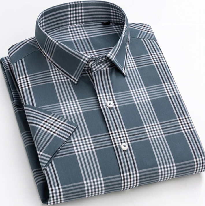 Men's Premium Cotton Check Shirt (SC527)