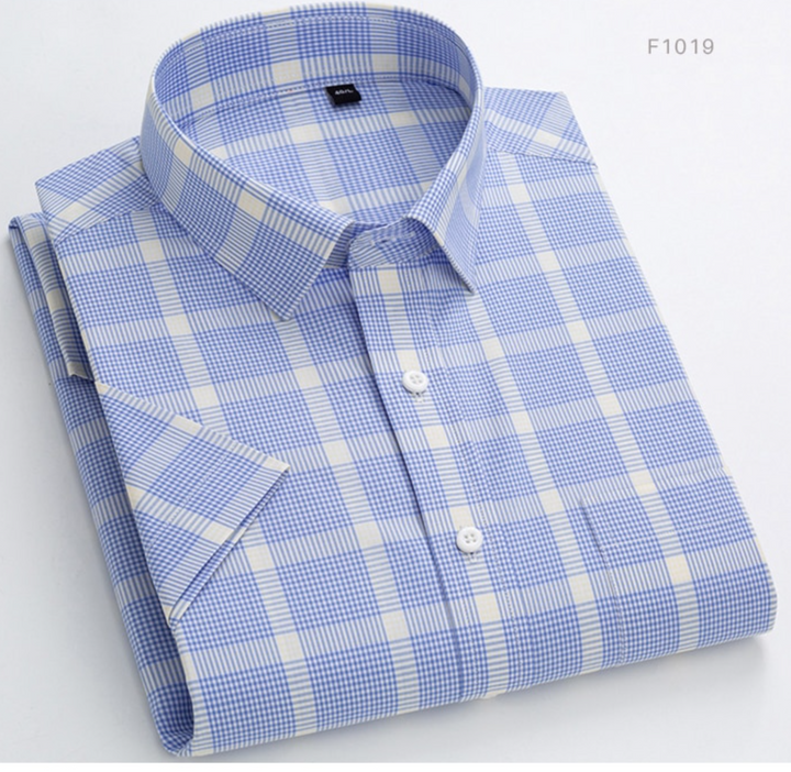 Men's Premium Cotton Check Shirt (SC528)