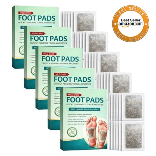 Premium Natural Detox Foot Patches Pack of 50 | 🔥BUY 1 GET 1 FREE🔥