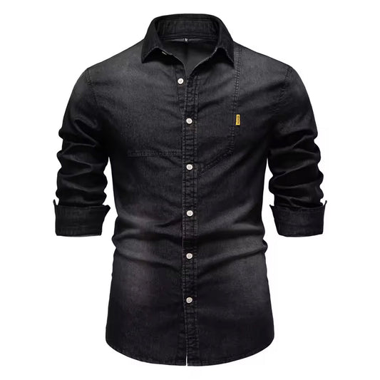 Men’s Linen Shirt Breathable Fabric