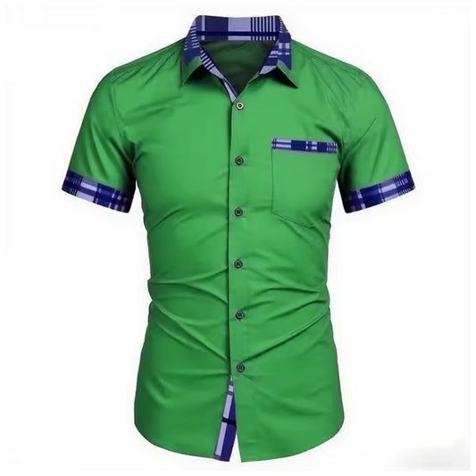 Men’s Casual Short Sleeve Shirt Smart & Trendy Design