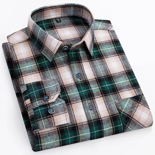 ModishRoute Men's Casual Wear Checked Shirt