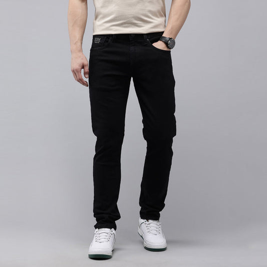 Men’s Casual Fit Jeans Sky Black Soft Denim