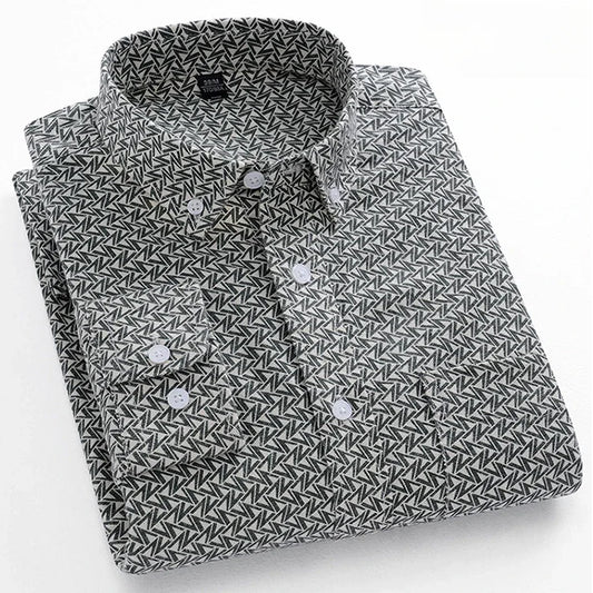 Pure Cotton Slim Formal Shirt for Men's