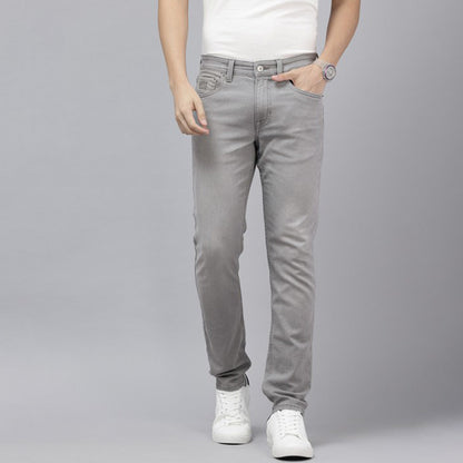 Men’s Relaxed Fit Denim Jeans Zip Closure