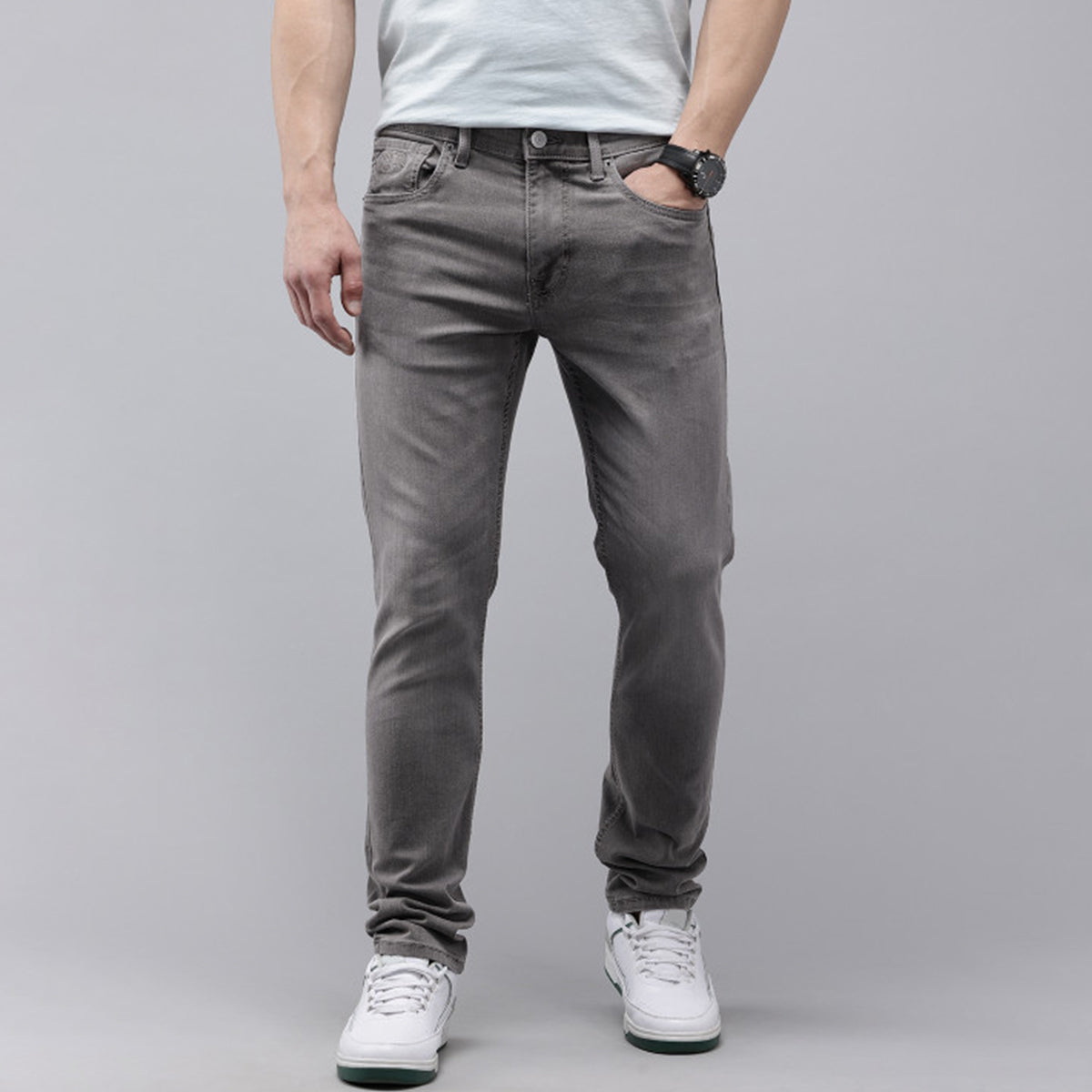 Regular Fit Men’s Jeans Cotton Rich