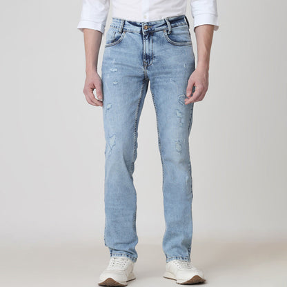 Men's Slim Fit Denim Jeans Stretchable Fabric