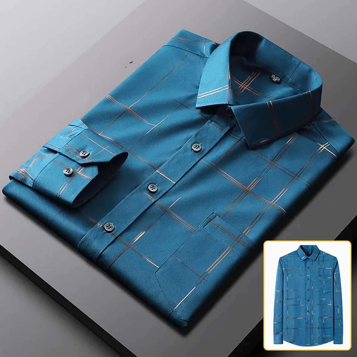 Slim Fit Cotton Blend Formal Shirts for Men