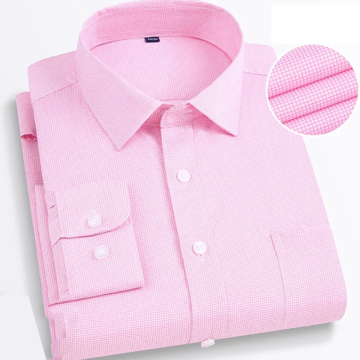 Men's Regular Slim Fit Solid Semi Shirt for Formal Shirts