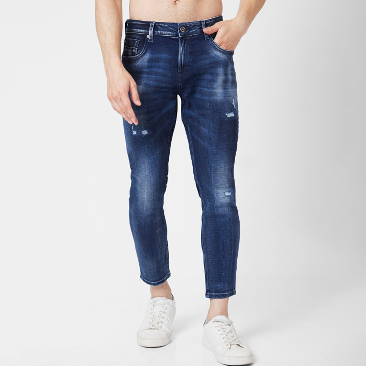 Regular Fit Men's Jeans Comfortable Cotton