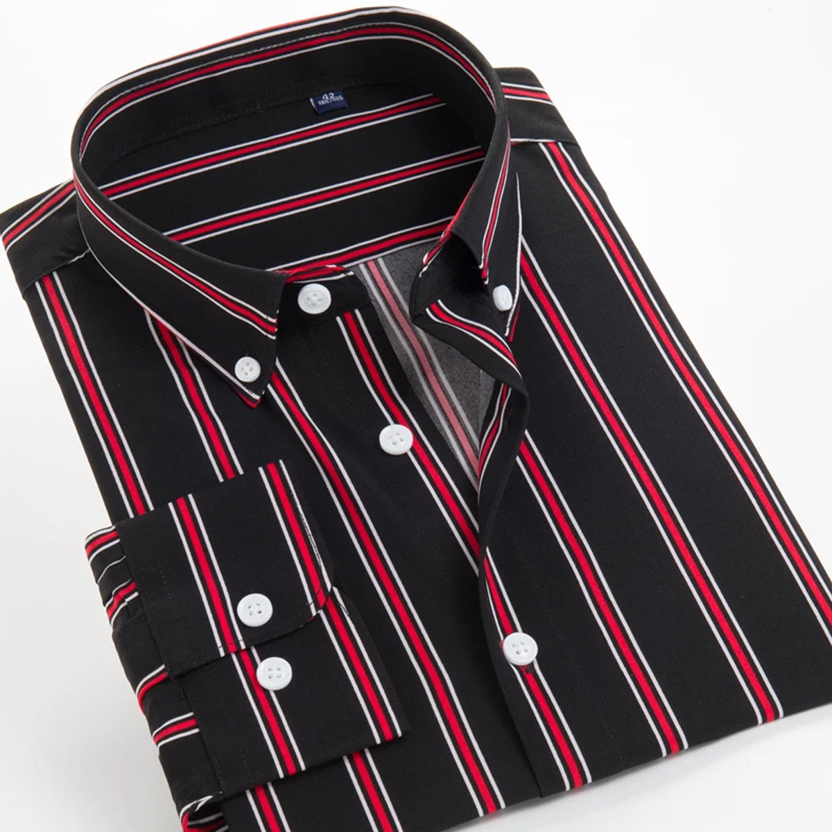 Men Regular Slim Fit Striped Casual Shirt
