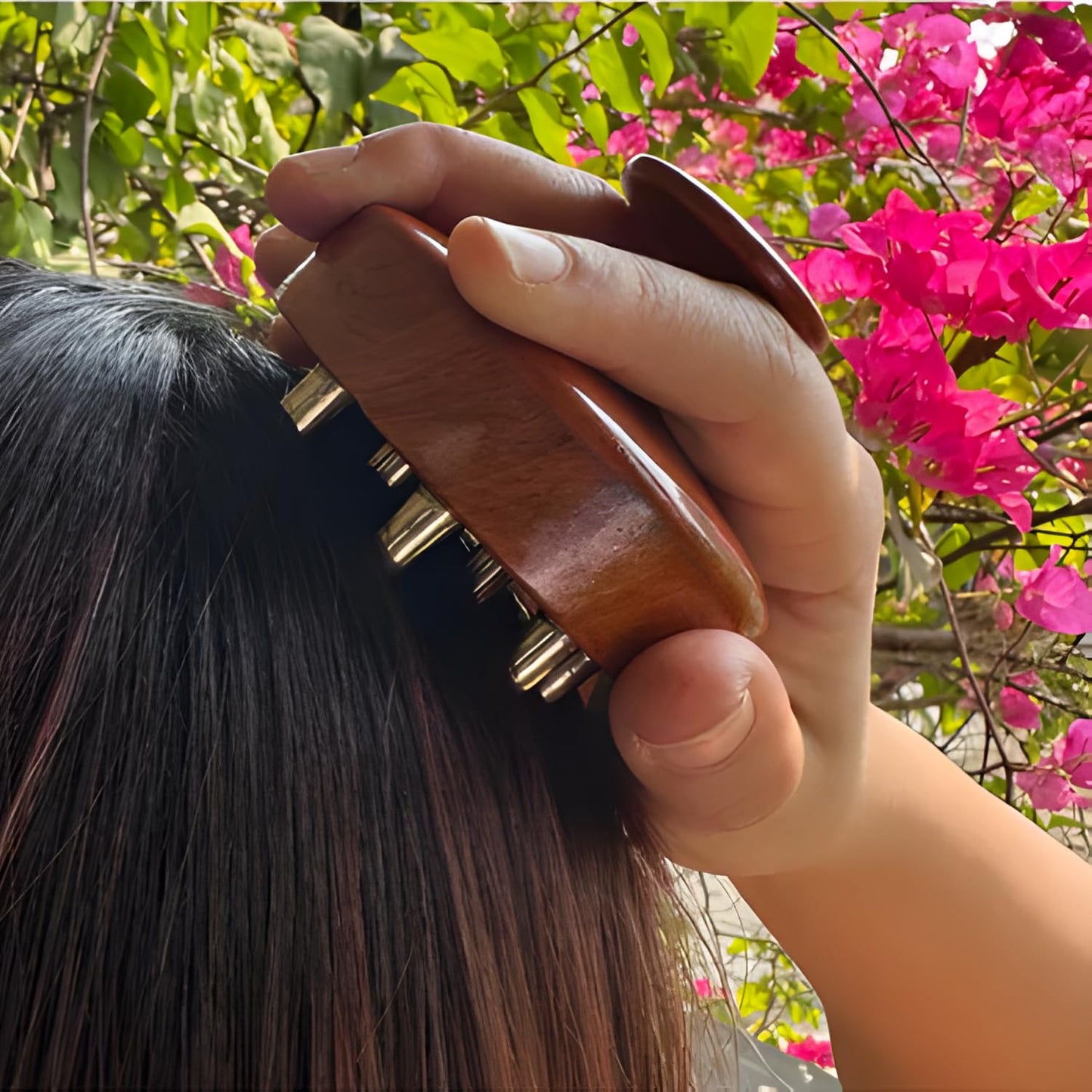 Ayurvedic Kansa Scalp and Body Massager