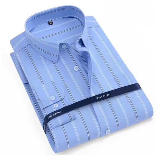 Men's Striped Regular Fit Shirt