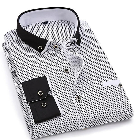 Standard Slim Fit Pure Cotton Casual Shirt For Men's
