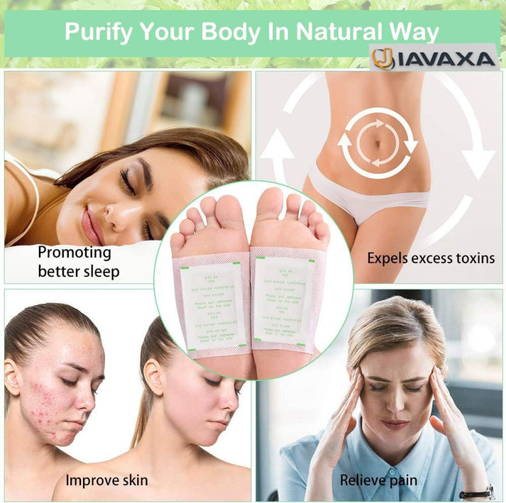 Premium Detox Foot Patches (Pack of 40) BUY 1 GET 1 FREE