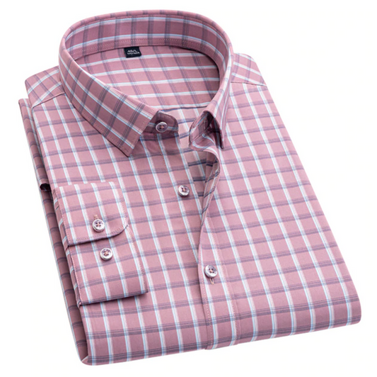 Men's Premium Cotton Check Shirt (SC517)