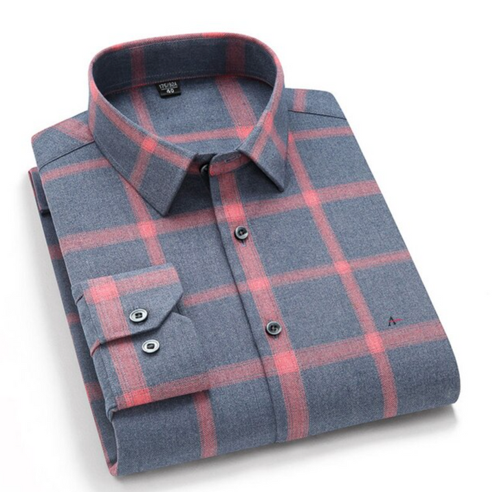 Men's Premium Cotton Check Shirt (SC507)