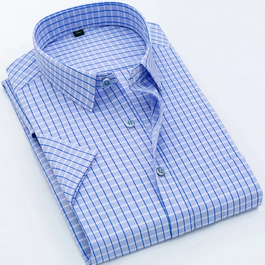 Men's Premium Cotton Check Shirt (SC547)