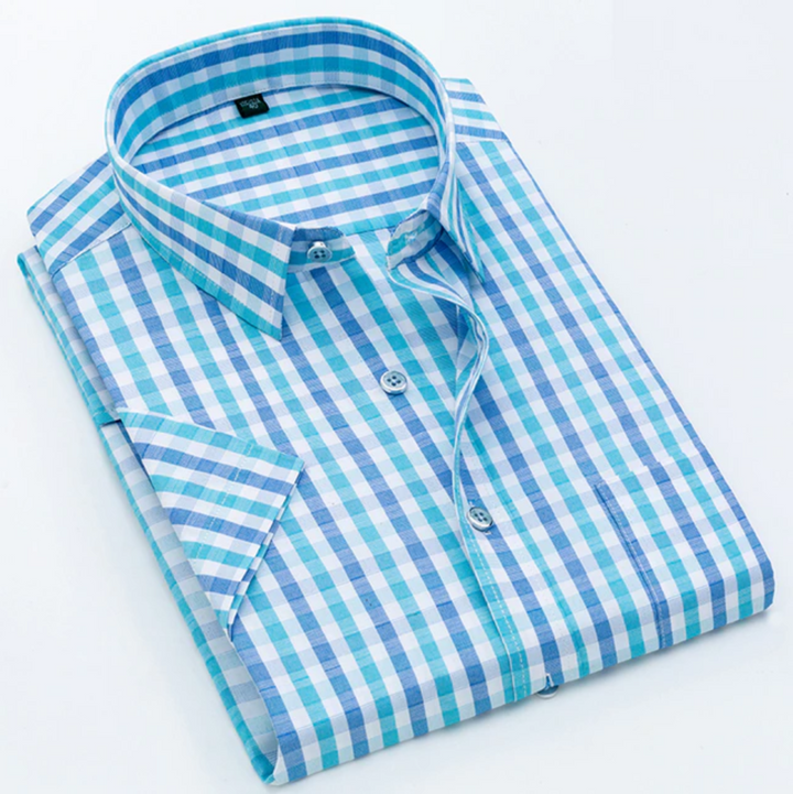 Men's Premium Cotton Check Shirt (SC550)