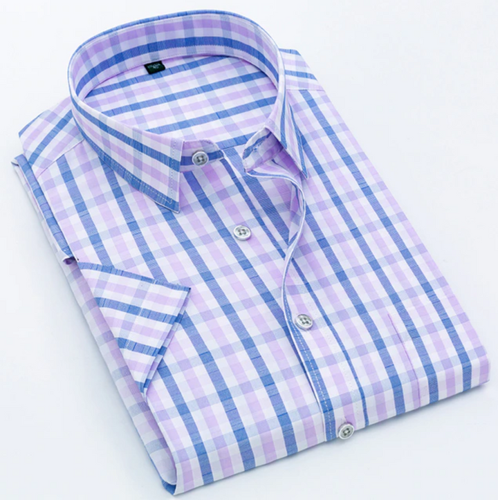 Men's Premium Cotton Check Shirt (SC549)