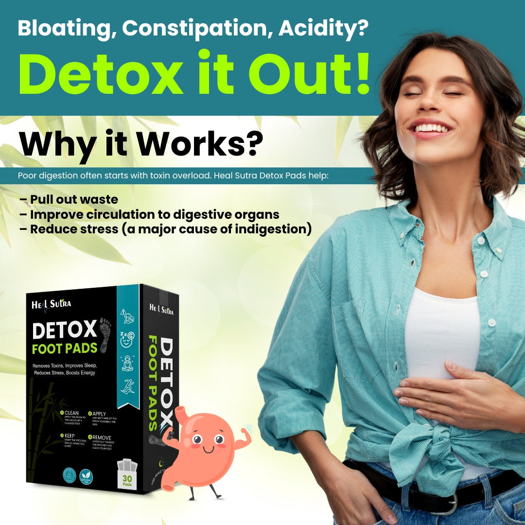 Diabetes Relief Detox Foot Pads - Best Foot Patch For Your Health (Pack of 40) BUY 1 GET 1 FREE