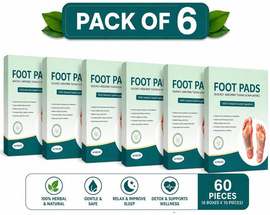 Premium Detox Foot Patches (Pack of 60) BUY 1 GET 1 FREE